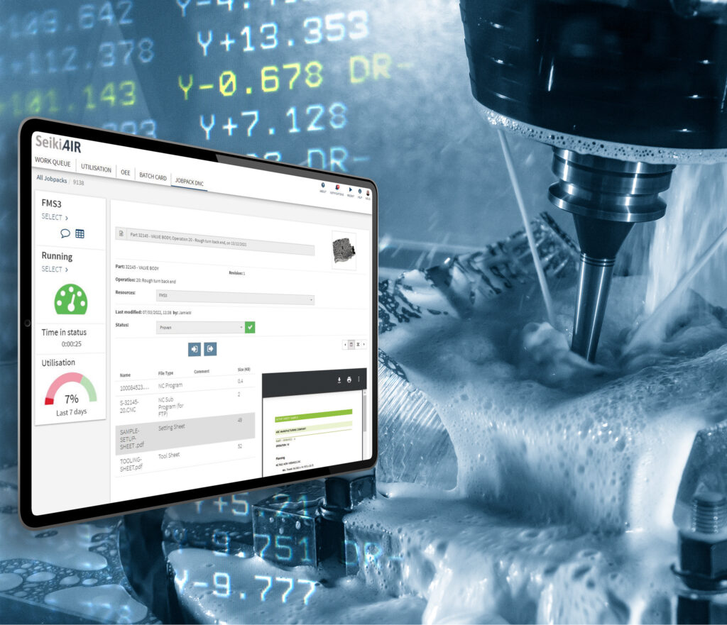 DNC software for CNC machines manufacturing
